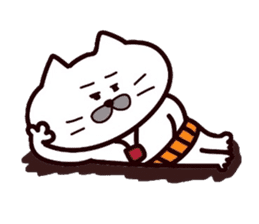 Kansai dialect Uncle cat part3 sticker #10523162