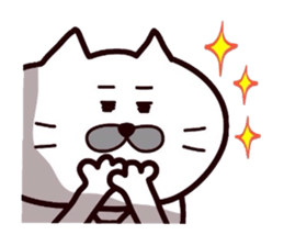 Kansai dialect Uncle cat part3 sticker #10523187