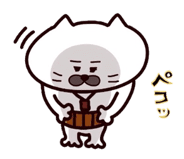 Kansai dialect Uncle cat part3 sticker #10523199