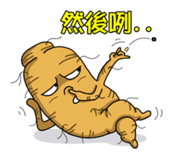 Amusing Mr.Ginseng part3 (Emotion) sticker #10523801