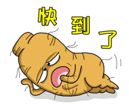 Amusing Mr.Ginseng part3 (Emotion) sticker #10523815