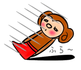 Tomokichi and Tomomi of the monkey sticker #10524014