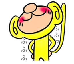 Tomokichi and Tomomi of the monkey sticker #10524024
