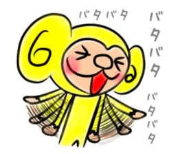 Tomokichi and Tomomi of the monkey sticker #10524032