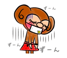 Tomokichi and Tomomi of the monkey sticker #10524039