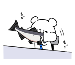 Start bear's adult life sticker #10524259