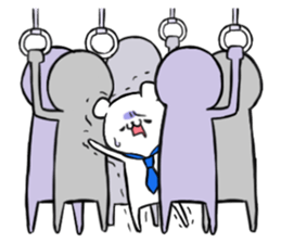 Start bear's adult life sticker #10524260