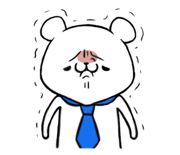 Start bear's adult life sticker #10524264