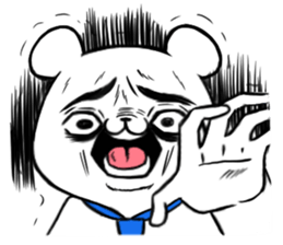 Start bear's adult life sticker #10524278