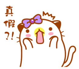 Niu Niu Cat 11 sticker #10524598