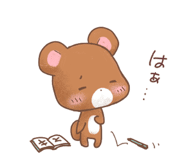 Rabbit & Bear's loves ticker. Bear ver. sticker #10524828
