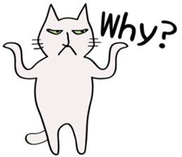 Talk with cat the "TOME_ meow 3" sticker #10524964