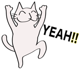 Talk with cat the "TOME_ meow 3" sticker #10524976