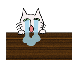 Talk with cat the "TOME_ meow 3" sticker #10524979