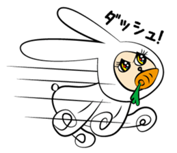 GO!GO!Rabbit Teacher sticker #10525211