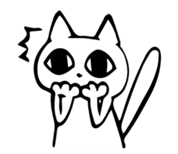 The Evil Mr. Cat sticker #10525819