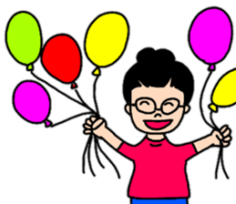 Tosa valve of Yuzu-chan sticker #10525943