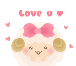 Fluffy"HITSUJIDAMA"4 sticker #10526364