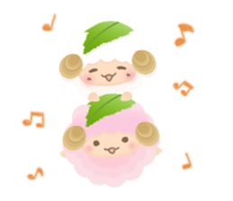 Fluffy"HITSUJIDAMA"4 sticker #10526382