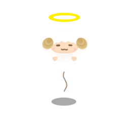 Fluffy"HITSUJIDAMA"4 sticker #10526387