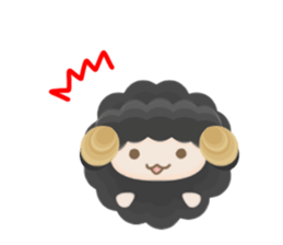 Fluffy"HITSUJIDAMA"4 sticker #10526394