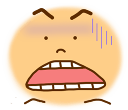 Big face only sticker 2 sticker #10526405