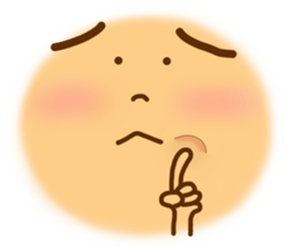 Big face only sticker 2 sticker #10526407