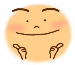 Big face only sticker 2 sticker #10526409