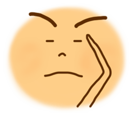 Big face only sticker 2 sticker #10526414