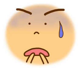 Big face only sticker 2 sticker #10526415