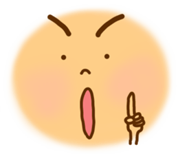 Big face only sticker 2 sticker #10526423