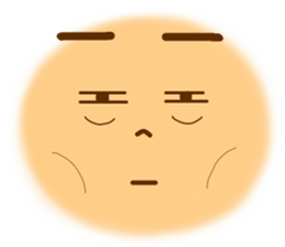 Big face only sticker 2 sticker #10526436