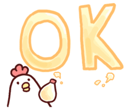 Dry chicken mayonnaise sticker #10526804