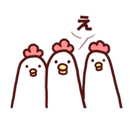 Dry chicken mayonnaise sticker #10526821