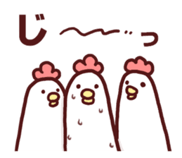 Dry chicken mayonnaise sticker #10526822