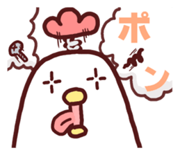 Dry chicken mayonnaise sticker #10526823