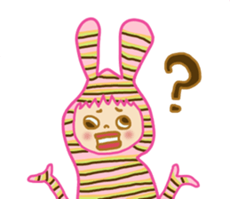 Girlish Negative Face sticker #10527090