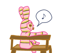 Girlish Negative Face sticker #10527093