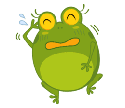 Bubble Frog sticker #10527120