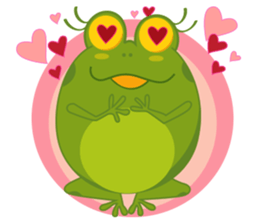 Bubble Frog sticker #10527123