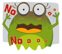 Bubble Frog sticker #10527128