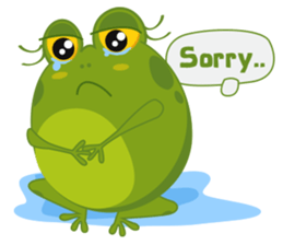 Bubble Frog sticker #10527130