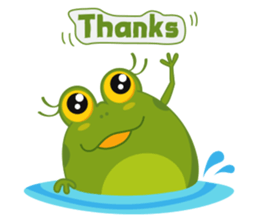 Bubble Frog sticker #10527131