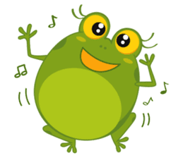 Bubble Frog sticker #10527134