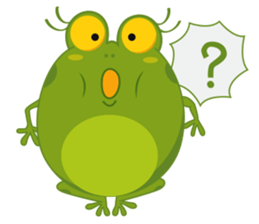 Bubble Frog sticker #10527135