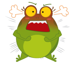 Bubble Frog sticker #10527139