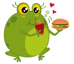 Bubble Frog sticker #10527142