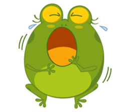 Bubble Frog sticker #10527147