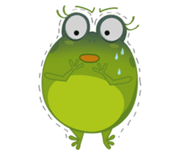 Bubble Frog sticker #10527154