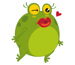 Bubble Frog sticker #10527155